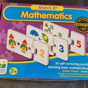 The Learning Journey Match It! Mathematics Game/Puzzle, 3+